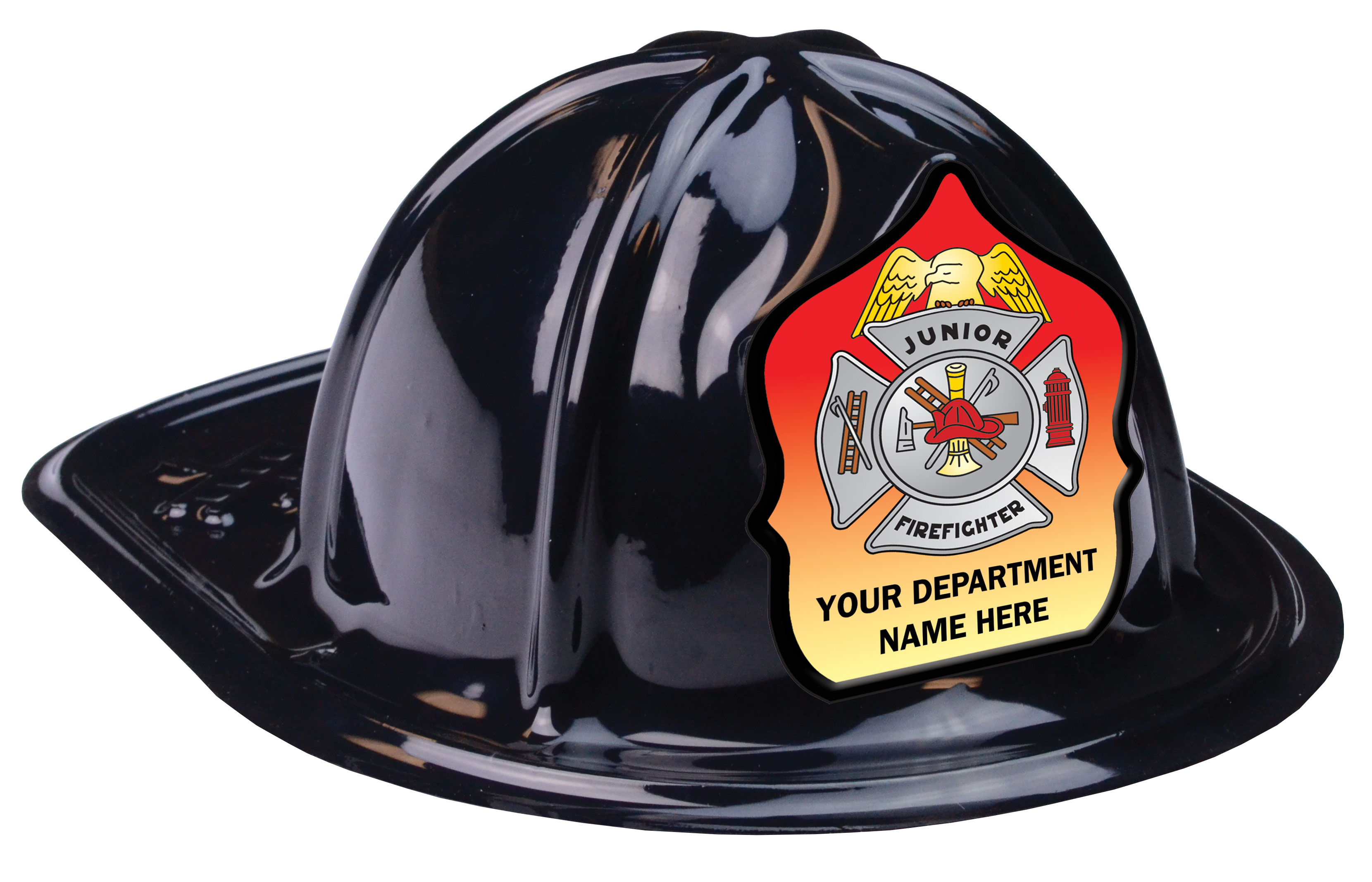 Custom "Junior Firefighter" Fire Hat Fire Safety For Life