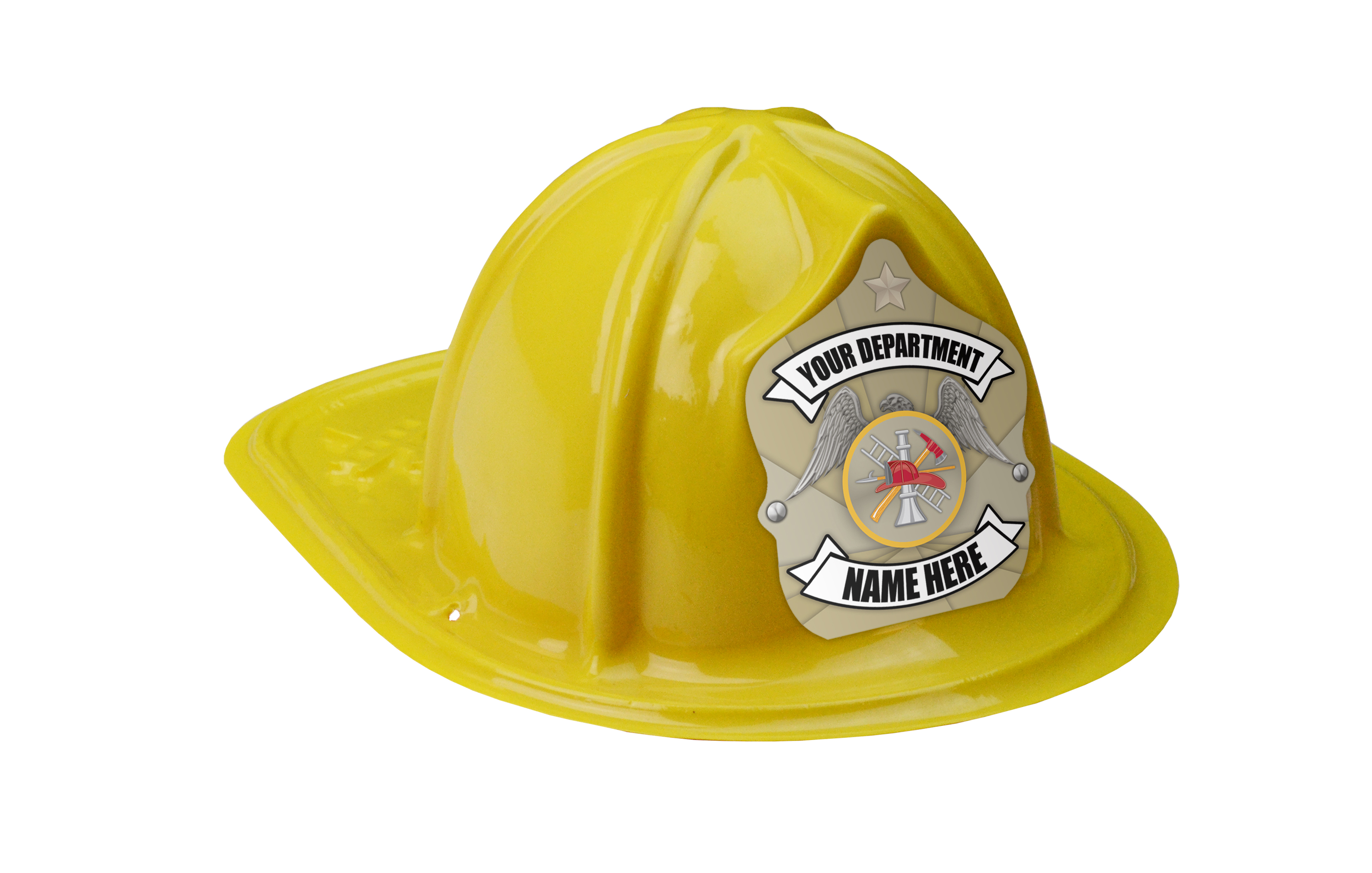 Custom "Fire Department" Fire Hats Fire Safety For Life